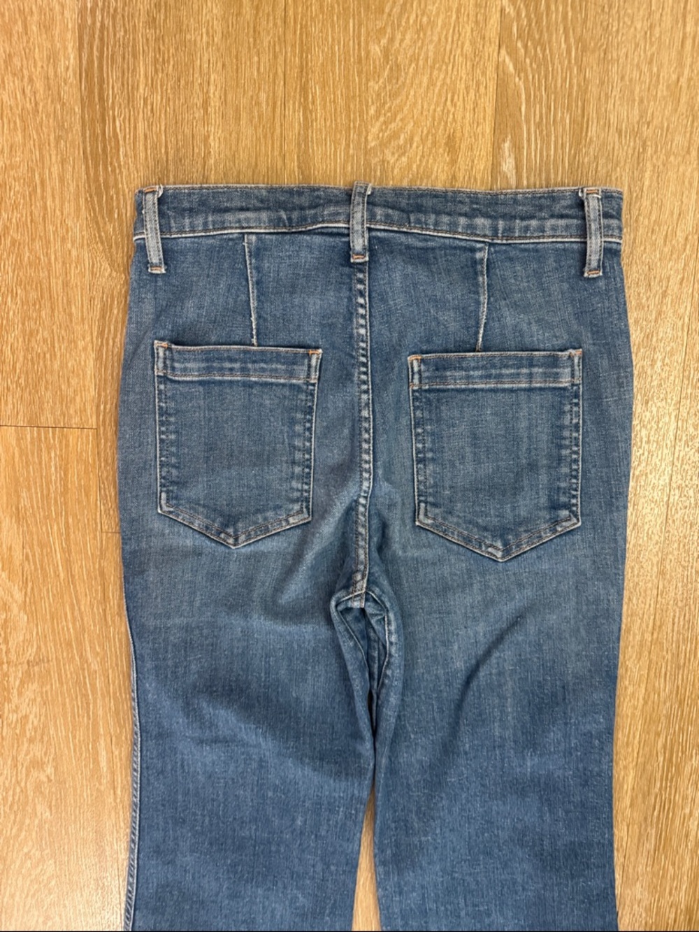 The Great Sea Crop Jeans Flare Clearwater Wash size 28 - Picture 8 of 10